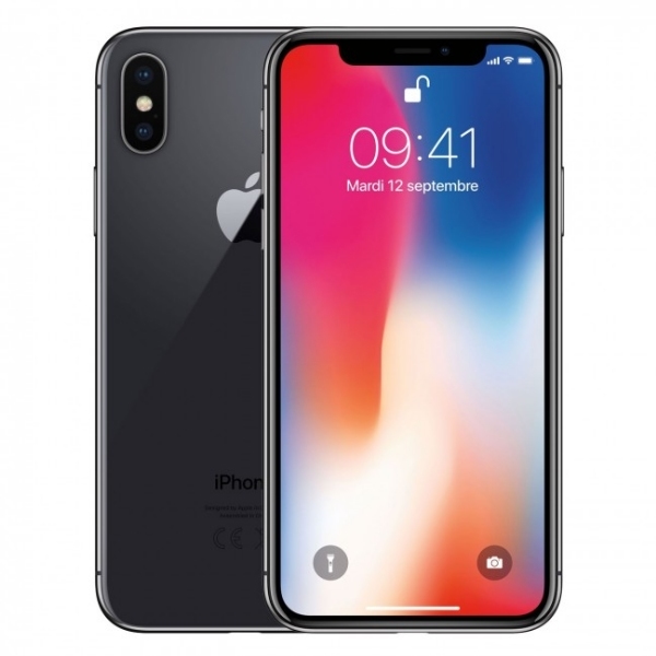 Apple iPhone X 256GB Fekete (AB)