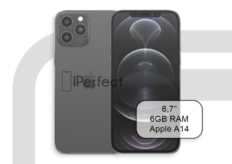 Apple iPhone 12 Pro Max 256GB Grafit (AB)