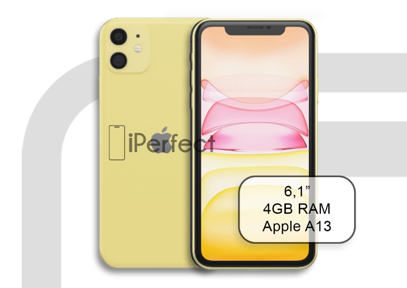 Apple iPhone 11 64GB Sárga (AB)