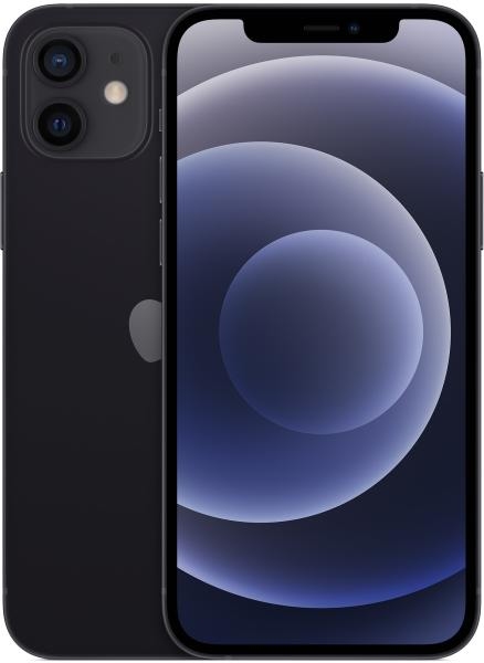 Apple iPhone 12 64GB Fekete (AB)