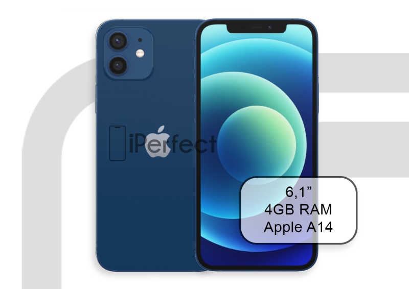 Apple iPhone 12 64GB Kék (A)