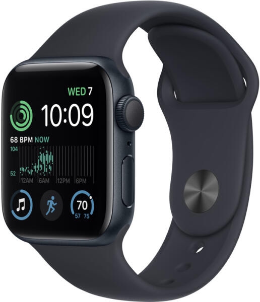 Apple Watch SE 2022 40mm 2.gen.Midnight Alu Mid.SB M/L GPS