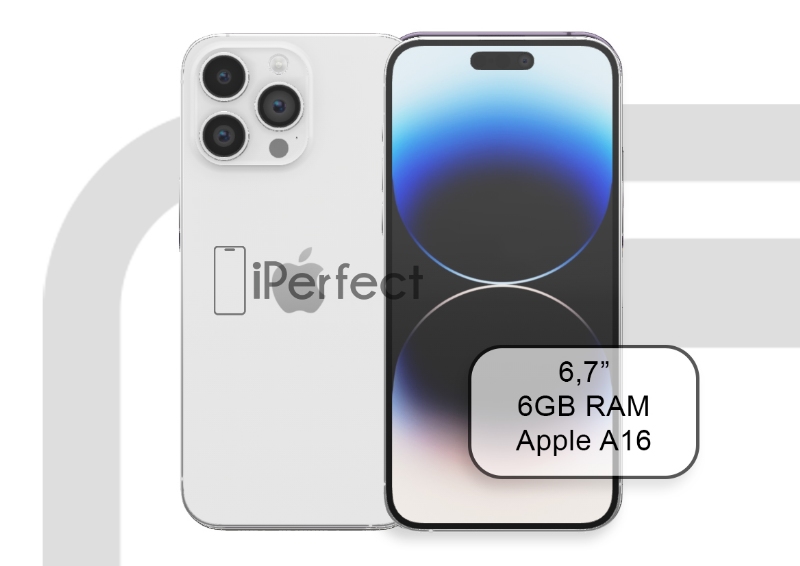 Apple iPhone 14 Pro Max 128GB Ezüst (A+)