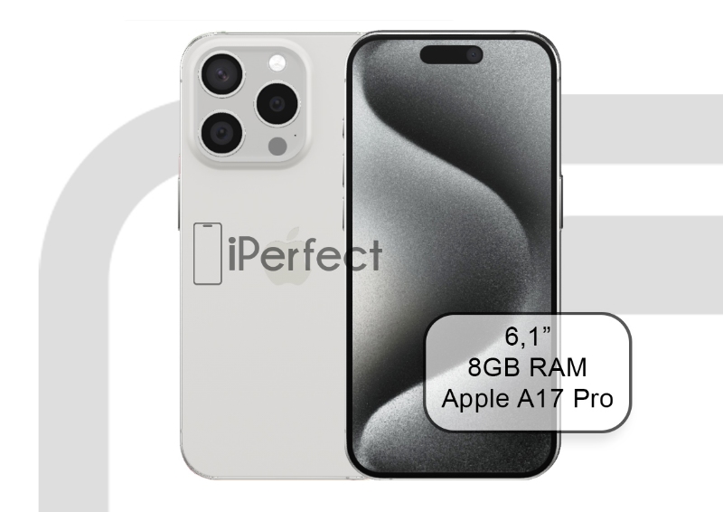 Apple IPhone 15 Pro 128GB White Titanium (A+)
