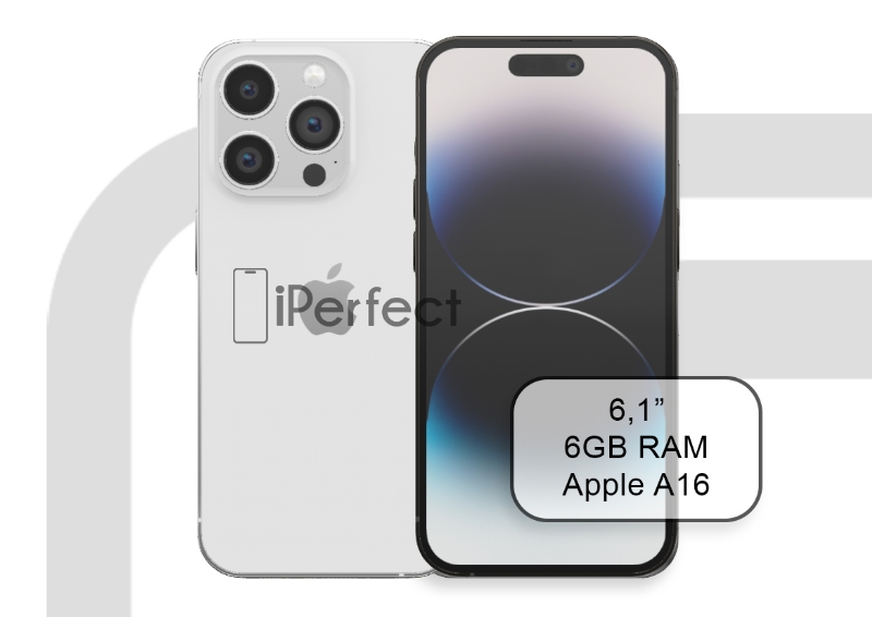 Apple iPhone 14 Pro 128GB Ezüst (A)