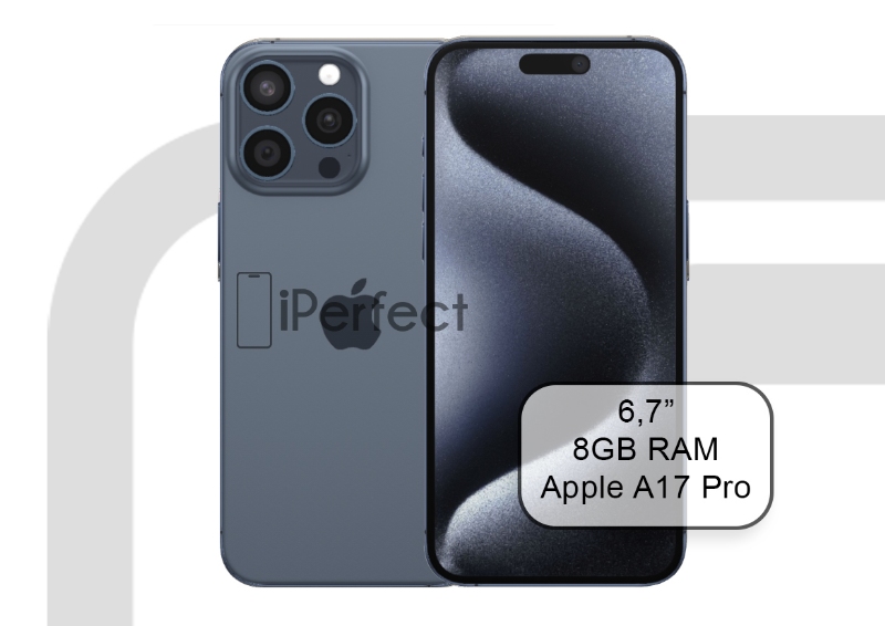 Apple IPhone 15 Pro Max 512GB Blue Titanium (AB)