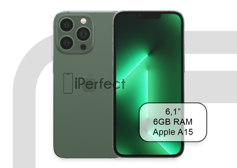 Apple iPhone 13 Pro 128GB Alpesi zöld (AB)